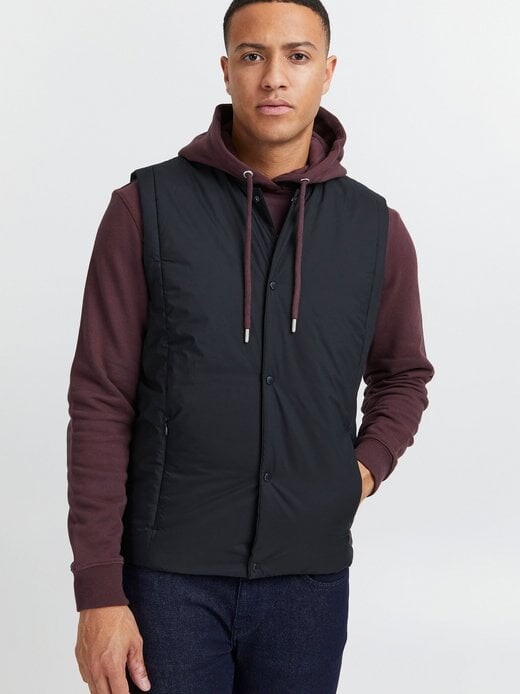 Короткий жилет овсяный Casual Friday, синий
Короткий жилет овсяный Casual Friday, синий