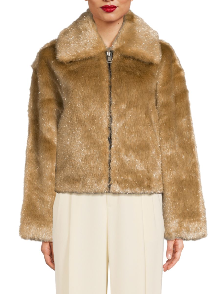 Куртка Aubin из искусственного меха с эффектом металлик Apparis, цвет Fawn
Куртка Aubin из искусственного меха с эффектом металлик Apparis, цвет Fawn