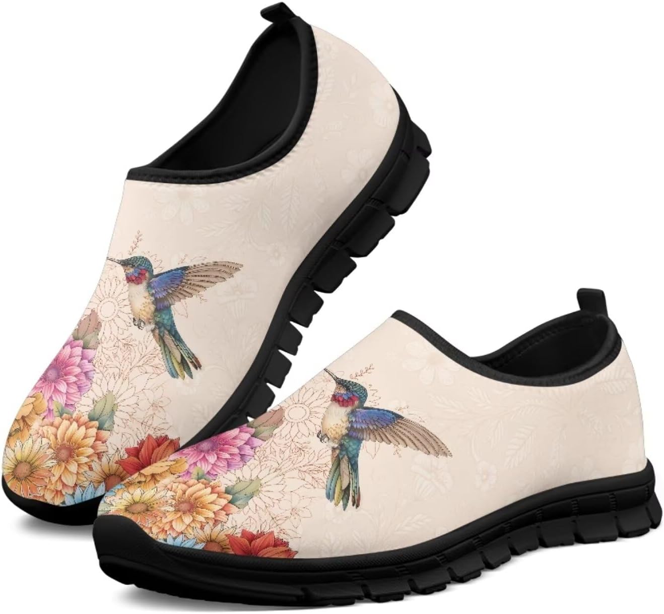 Кроссовки-лоферы унисекс с верхом из сетки Estailounic, Hummingbird Colored Mandala
Кроссовки-лоферы унисекс с верхом из сетки Estailounic, Hummingbird Colored Mandala