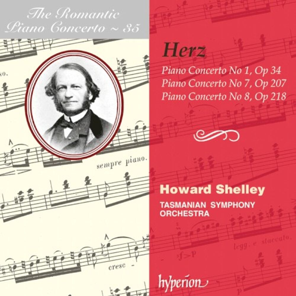 Диск CD Herz: Piano Concertos Nos.1, 7, 8 - Henri Herz, Tasmanian Symphony Orchestra, Howard Shelley
Диск CD Herz: Piano Concertos Nos.1, 7, 8 - Henri Herz, Tasmanian Symphony Orchestra, Howard Shelley