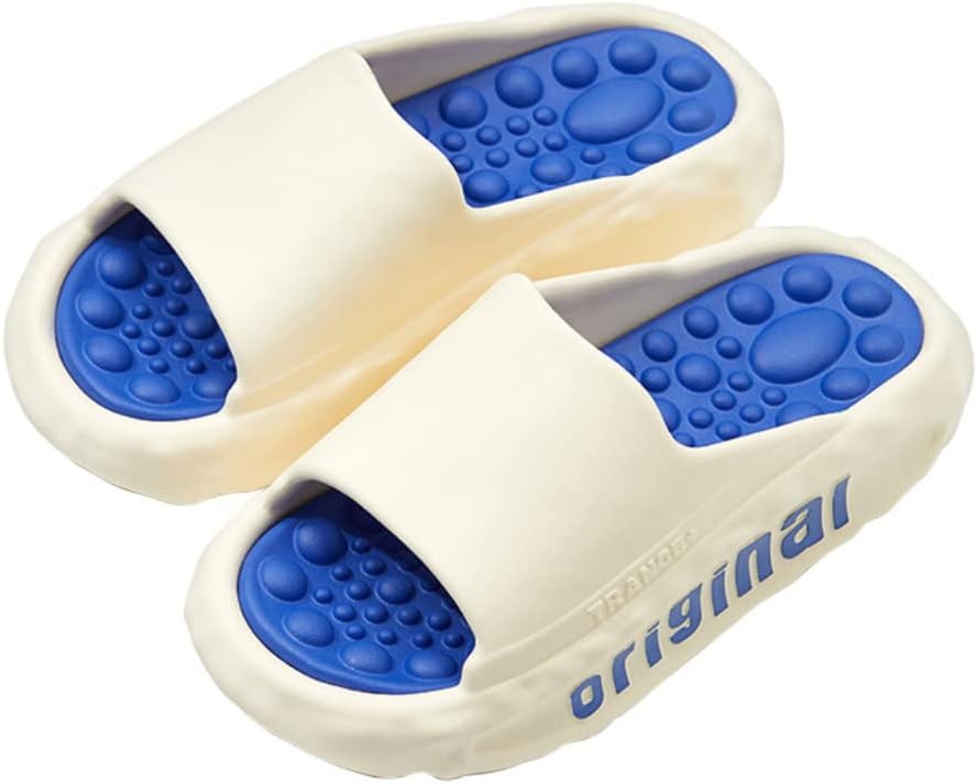 ELLEES Универсальные массажные тапочки-шлепанцы для взрослых, для женщин и мужчин, нескользящие, для ванной комнаты и душа, с мягкой толстой подошвой, для дома и улицы, белый
ELLEES Универсальные массажные тапочки-шлепанцы для взрослых, для женщин и мужчин, нескользящие, для ванной комнаты и душа, с мягкой толстой подошвой, для дома и улицы, белый