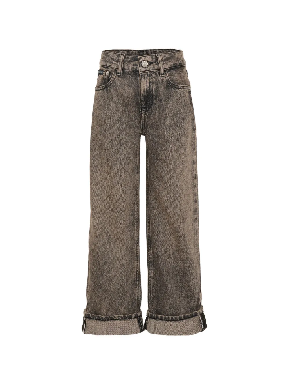 Джинсы с подкатанными манжетами Calvin Klein Kids, серый
Джинсы с подкатанными манжетами Calvin Klein Kids, серый