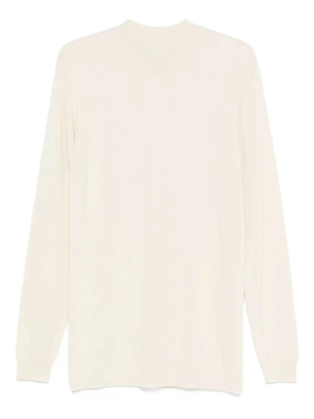 Шерстяной лонгслив Rick Owens, нейтральный
Шерстяной лонгслив Rick Owens, нейтральный