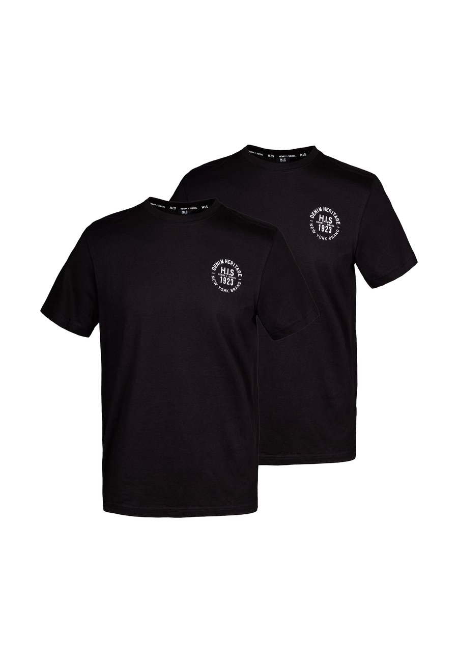 Футболка H.I.S 2-PACK HERITAGE 1923, Schwarz/Black, Черный, Футболка H.I.S 2-PACK HERITAGE 1923, Schwarz/Black
Футболка H.I.S 2-PACK HERITAGE 1923, Schwarz/Black, Черный, Футболка H.I.S 2-PACK HERITAGE 1923, Schwarz/Black