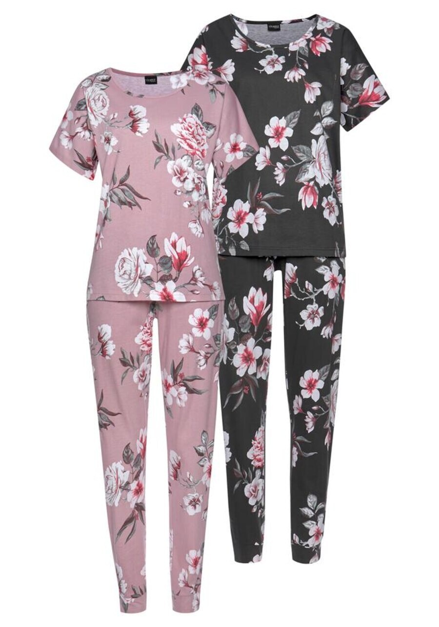 Пижама Vivance, антрацит/темно-розовый 
Пижама Vivance, антрацит/темно-розовый