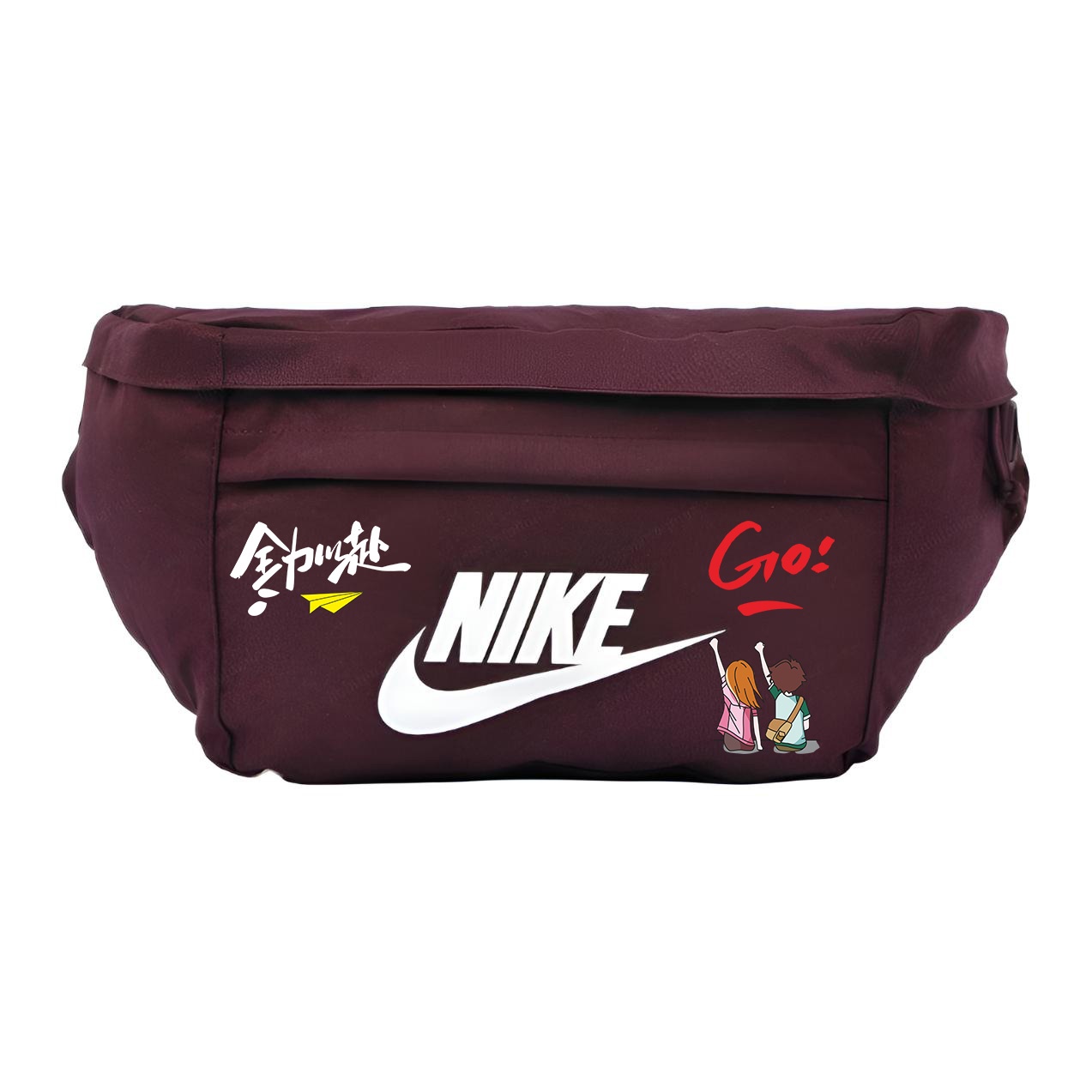 Фабричный принтованный поясной рюкзак кроссбоди Regular Unisex Burgundy Nike, all-out effort
Фабричный принтованный поясной рюкзак кроссбоди Regular Unisex Burgundy Nike, all-out effort