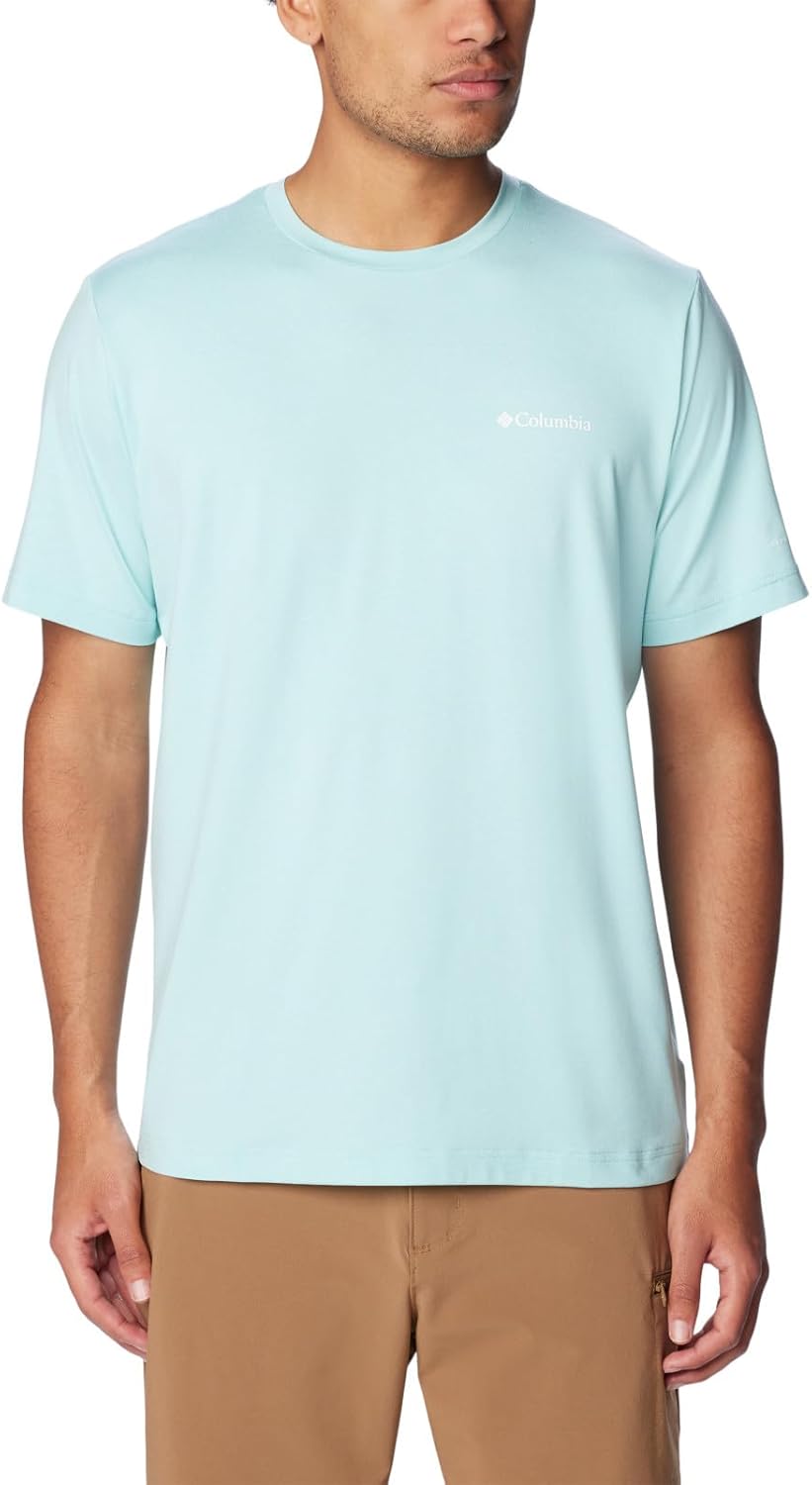 Columbia мужская футболка Tech Trail Crew Neck II, Spray Heather
Columbia мужская футболка Tech Trail Crew Neck II, Spray Heather