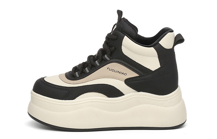 Кеды, скейтборд обувь женская высокая Rich Birds, цвет Black/Beige
Кеды, скейтборд обувь женская высокая Rich Birds, цвет Black/Beige