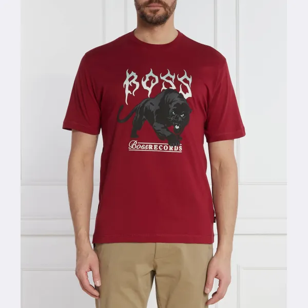 Футболка Teepantera стандартного кроя Boss, красный
Футболка Teepantera стандартного кроя Boss, красный