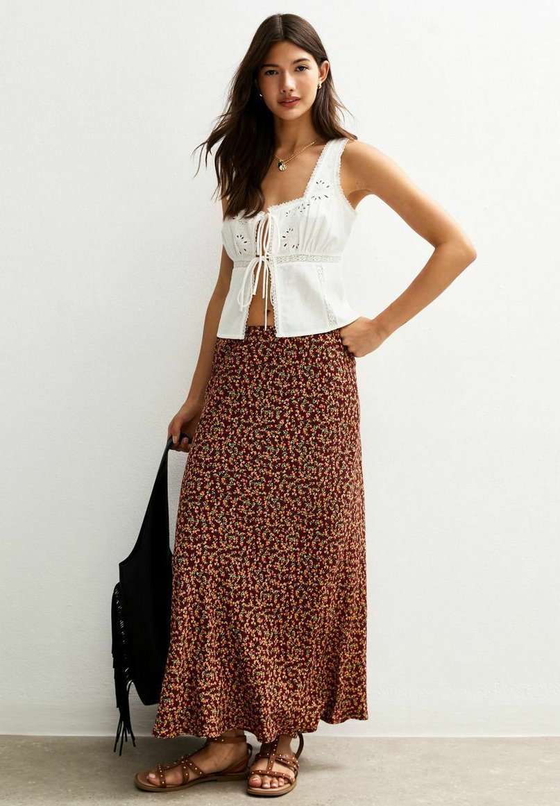 Юбка New Look FLORAL PRINT BIAS CUT MIDI, Brown Pattern/Brown
Юбка New Look FLORAL PRINT BIAS CUT MIDI, Brown Pattern/Brown