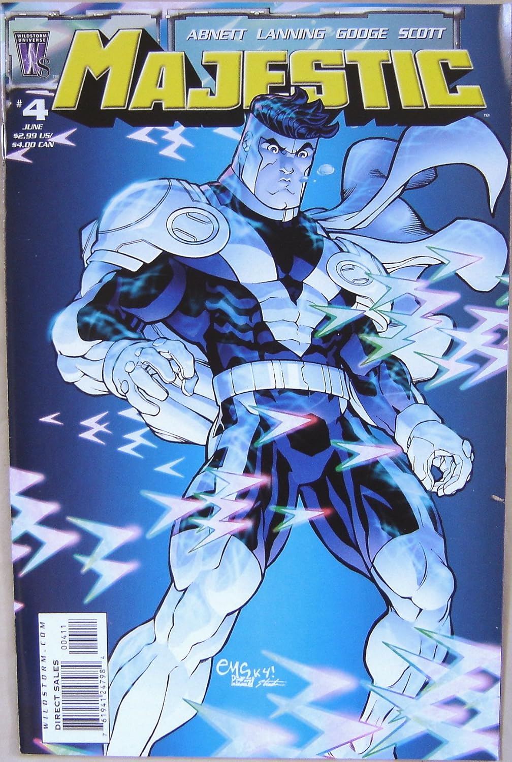 Majestic, No. 4, June 2005 (Wildstorm)
Majestic, No. 4, June 2005 (Wildstorm)