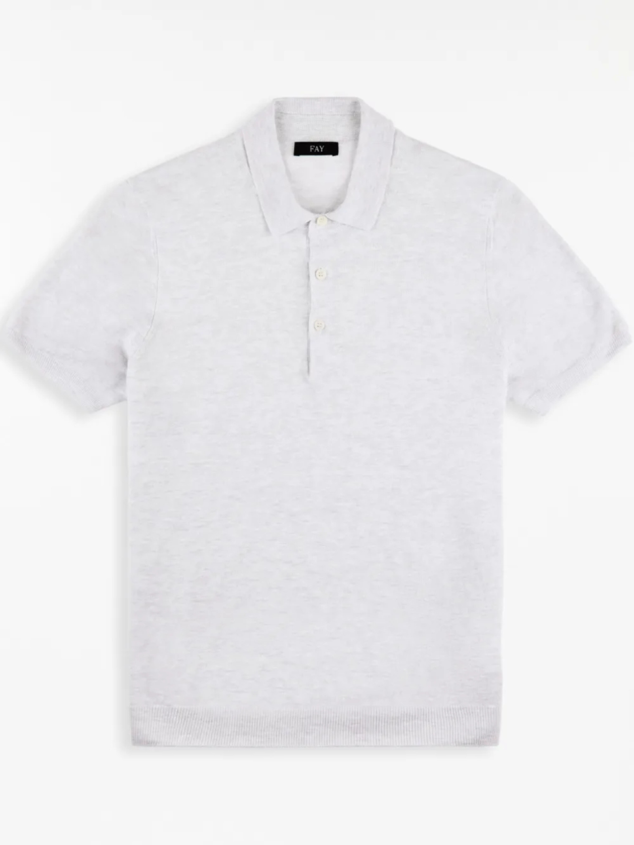 Трикотажная рубашка-поло Fay, серый
Трикотажная рубашка-поло Fay, серый