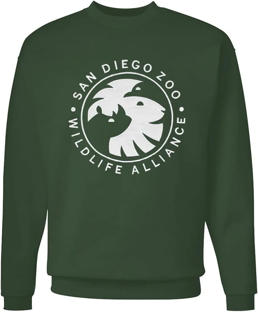 Толстовка San Diego Zoo Wildlife Alliance с аппликацией, Forest Green, мужская/унисекс, хлопковый микс
Толстовка San Diego Zoo Wildlife Alliance с аппликацией, Forest Green, мужская/унисекс, хлопковый микс