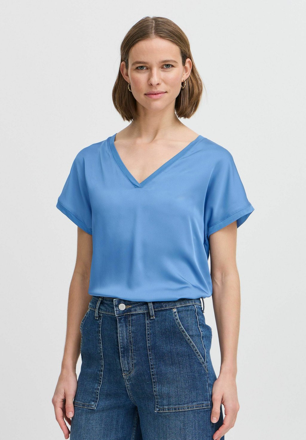 Базовая футболка BYSELITA b.young, синий
Базовая футболка BYSELITA b.young, синий