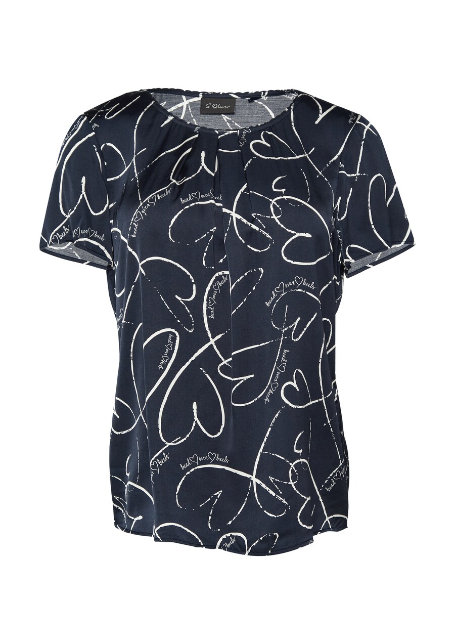 Блузка s.Oliver BLACK LABEL, темно-синий
Блузка s.Oliver BLACK LABEL, темно-синий