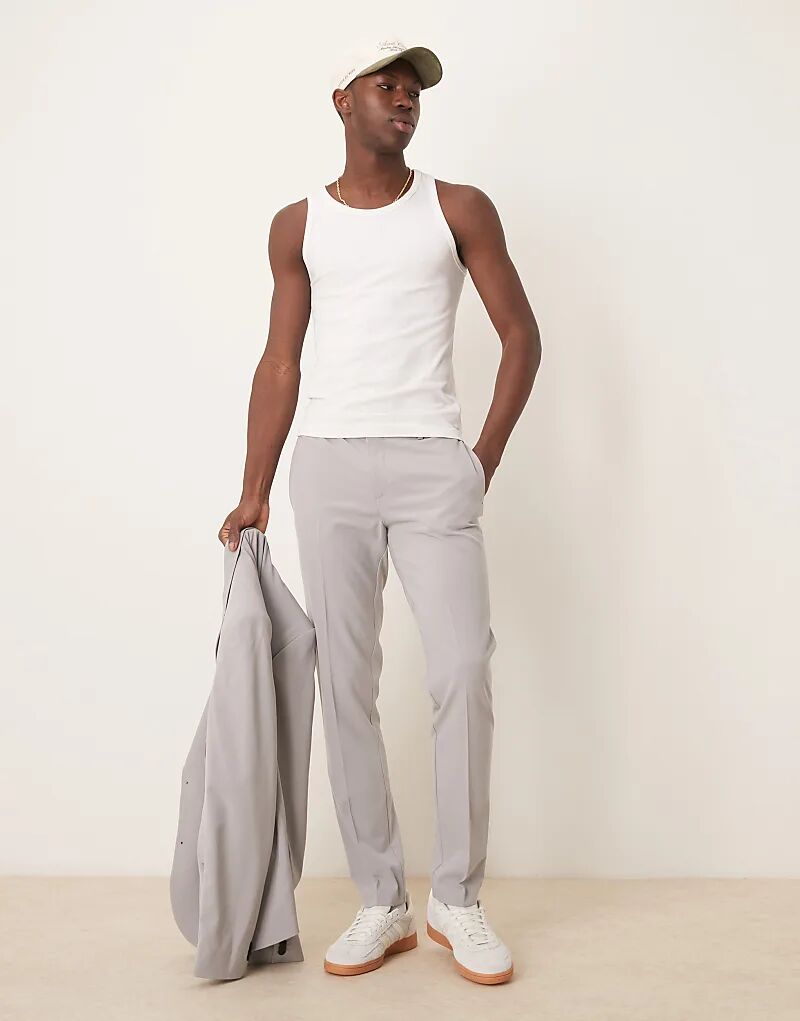 Узкие брюки-клеш ASOS DESIGN, растягивающиеся в четырех направлениях, серого цвета
Узкие брюки-клеш ASOS DESIGN, растягивающиеся в четырех направлениях, серого цвета