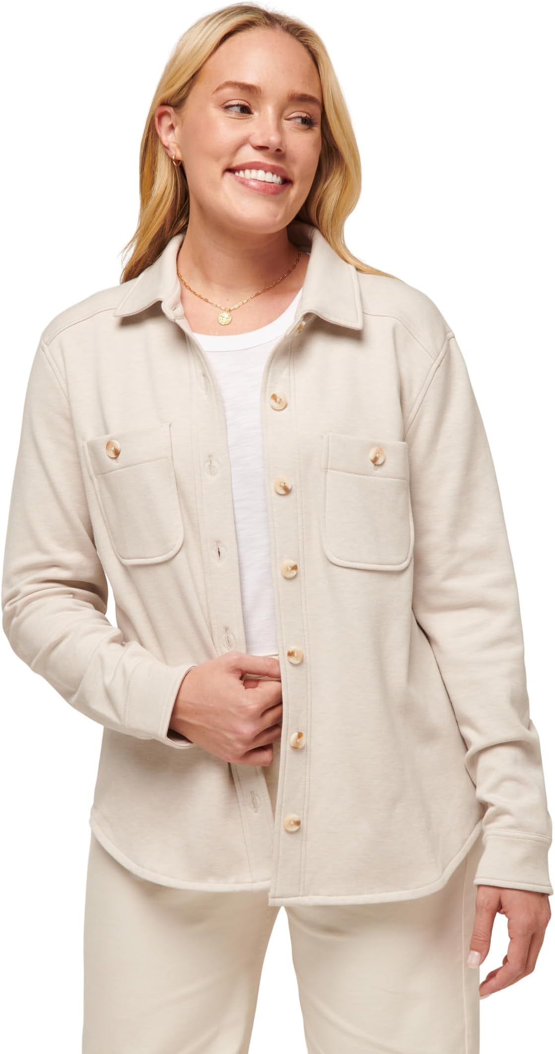 Женская куртка Cloud TravisMathew, Heather Pumice Stone
Женская куртка Cloud TravisMathew, Heather Pumice Stone