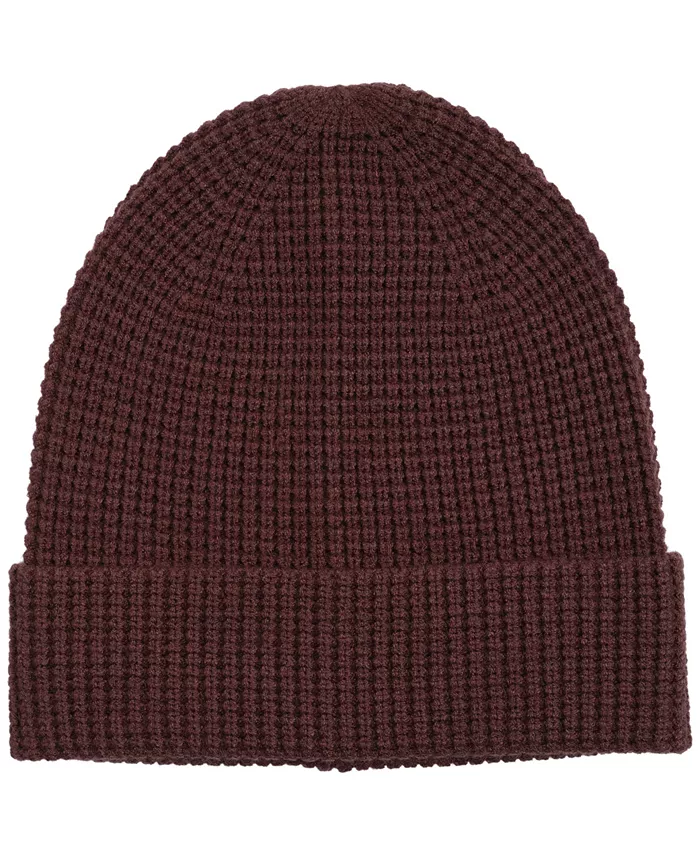 Мужская шапка-бини с резинкой и вафельным узором Alfani, коричневый
Мужская шапка-бини с резинкой и вафельным узором Alfani, коричневый