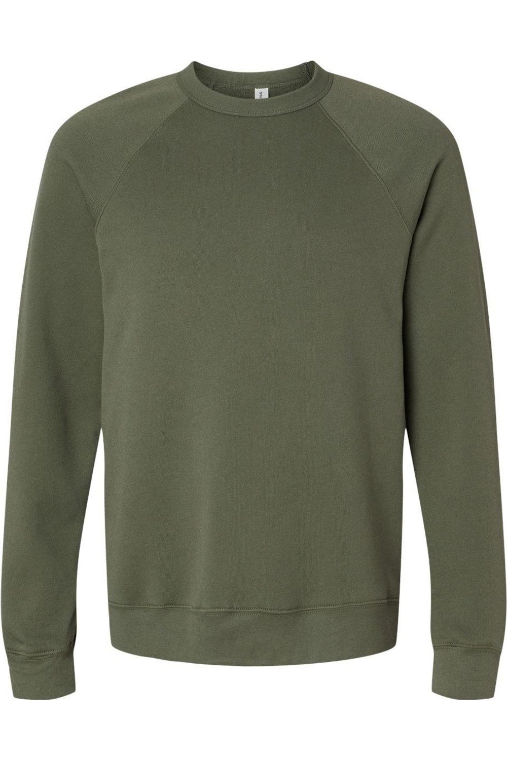 Толстовка BELLA + CANVAS из флисовой губки с круглым вырезом и рукавами реглан, хаки
Толстовка BELLA + CANVAS из флисовой губки с круглым вырезом и рукавами реглан, хаки