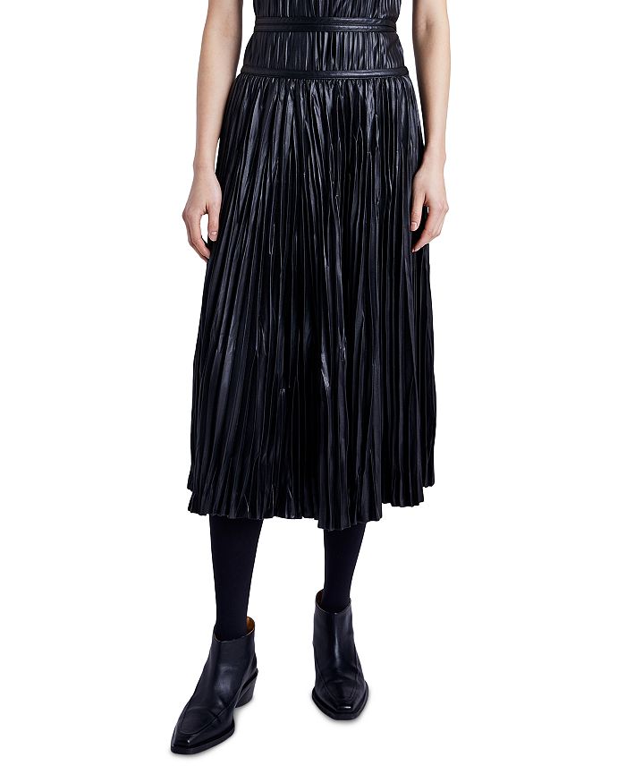 Юбка миди из искусственной кожи Rosalyn с мятым эффектом Proenza Schouler White Label, черный
Юбка миди из искусственной кожи Rosalyn с мятым эффектом Proenza Schouler White Label, черный