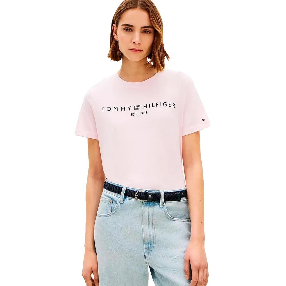 Футболка с коротким рукавом Tommy Hilfiger Corp с логотипом, стандартного кроя, розовый
Футболка с коротким рукавом Tommy Hilfiger Corp с логотипом, стандартного кроя, розовый