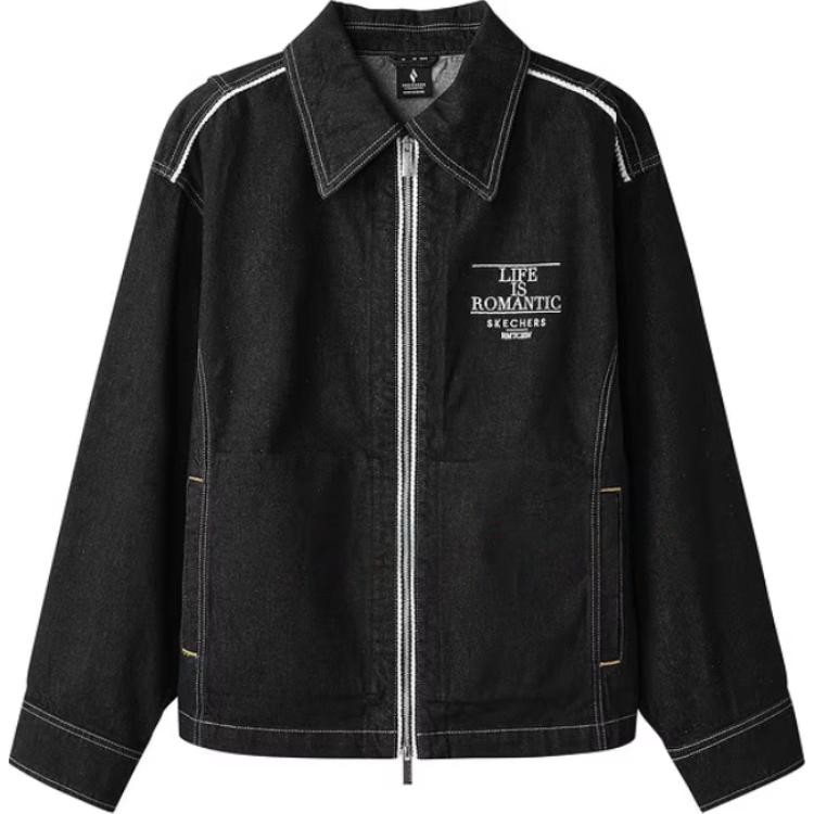 Skechers Романтическая корона куртка унисекс черная, Black-01A5
Skechers Романтическая корона куртка унисекс черная, Black-01A5