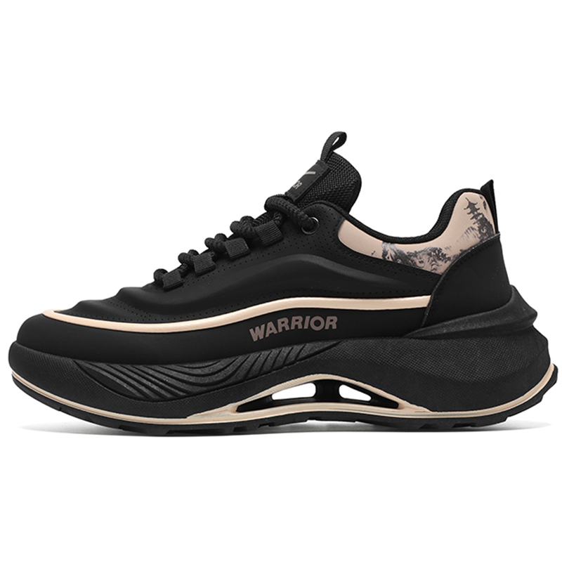WARRIOR Амортизирующие устойчивые к истиранию дышащие низкие массивные кроссовки мужские - черный/хаки, цвет Black/Khaki
WARRIOR Амортизирующие устойчивые к истиранию дышащие низкие массивные кроссовки мужские - черный/хаки, цвет Black/Khaki