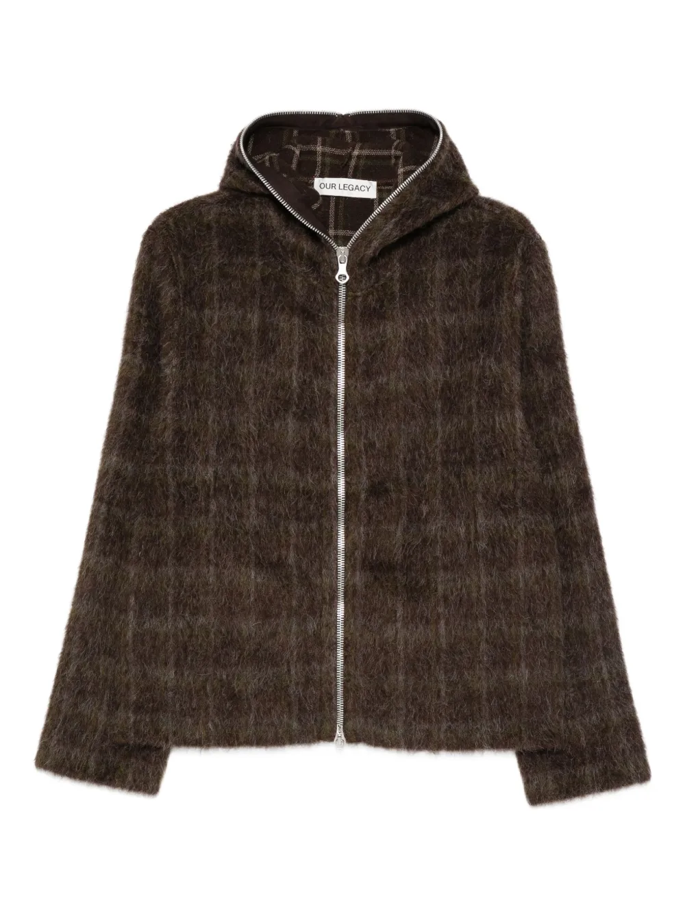 Клетчатая куртка с капюшоном OUR LEGACY, коричневый
Клетчатая куртка с капюшоном OUR LEGACY, коричневый