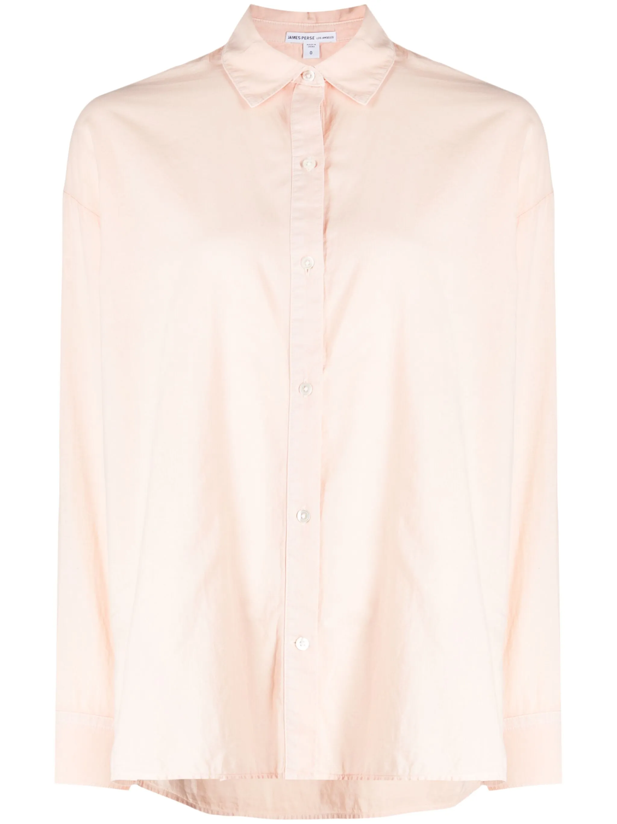 Поплиновая рубашка с отложным воротником James Perse, розовый
Поплиновая рубашка с отложным воротником James Perse, розовый