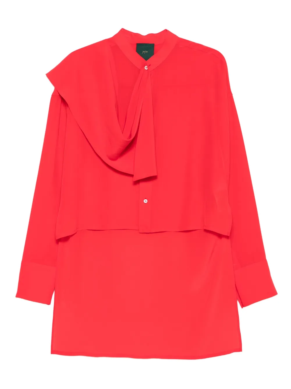 Блузка с драпированным воротником Jejia, красный
Блузка с драпированным воротником Jejia, красный