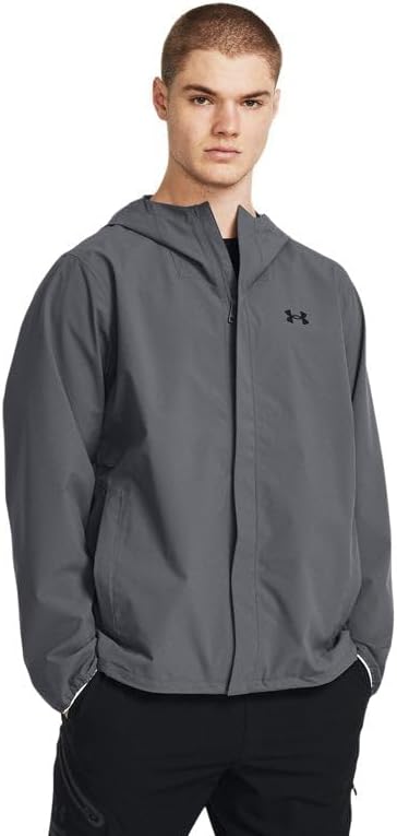 Куртка мужская Under Armour UA Stormproof Cloudstrike Stretch - водонепроницаемая и дышащая, Pitch Gray-Black
Куртка мужская Under Armour UA Stormproof Cloudstrike Stretch - водонепроницаемая и дышащая, Pitch Gray-Black