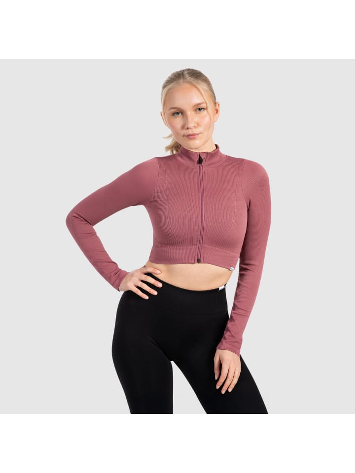 Укороченная компрессионная куртка Zeya - заказывайте на размер больше, темно-розового цвета. SMILODOX
Укороченная компрессионная куртка Zeya - заказывайте на размер больше, темно-розового цвета. SMILODOX