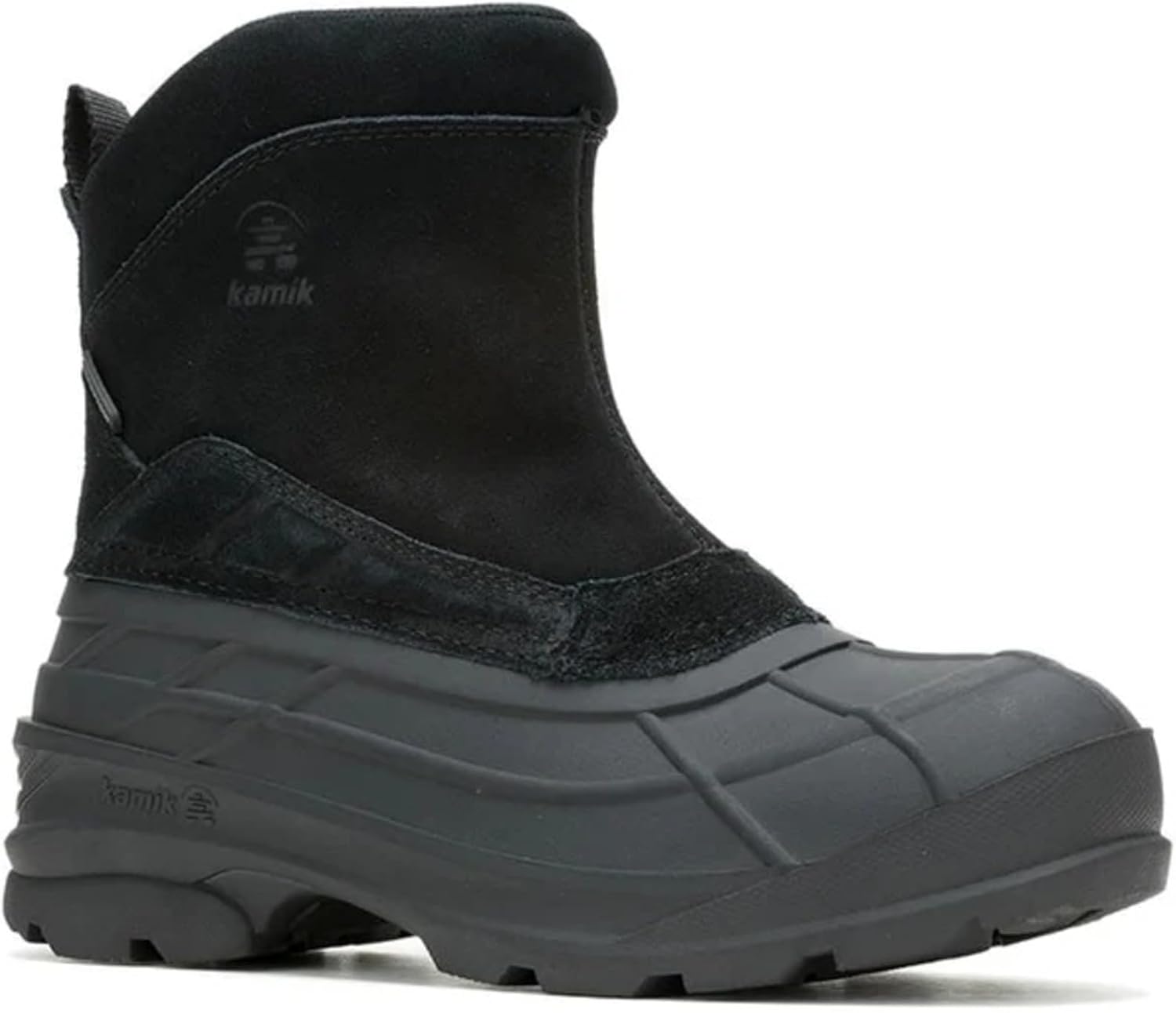 Мужские зимние ботинки Kamik Champlain 3 - водонепроницаемые зимние ботинки для мужчин - нескользящая боковая молния - утепленная обувь на слип-он - легкая резиновая подошва - глубокий протектор, черный
Мужские зимние ботинки Kamik Champlain 3 - водонепроницаемые зимние ботинки для мужчин - нескользящая боковая молния - утепленная обувь на слип-он - легкая резиновая подошва - глубокий протектор, черный