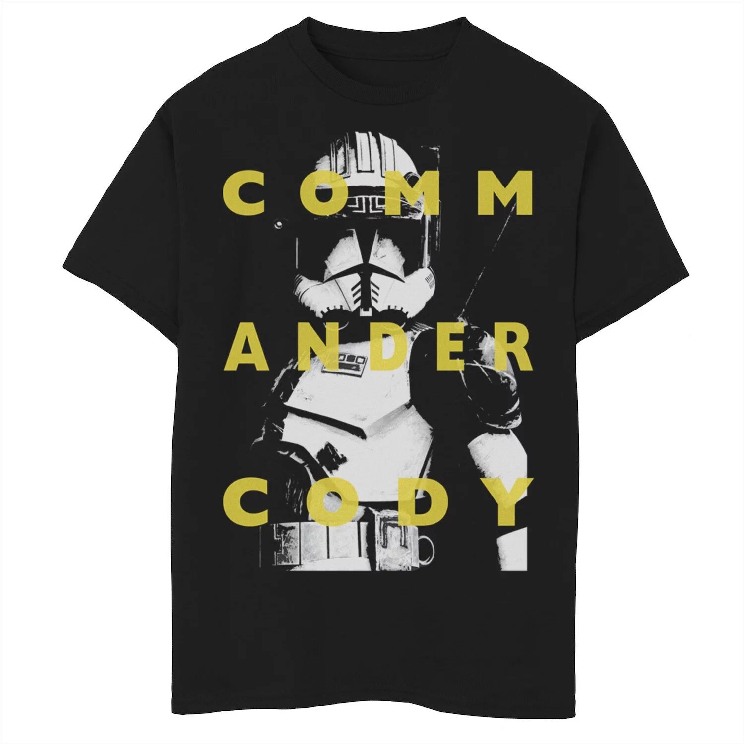Футболка с надписью «Командир Коди» для мальчиков 8–20 лет «Звёздные войны: Войны клонов» Star Wars
Футболка с надписью «Командир Коди» для мальчиков 8–20 лет «Звёздные войны: Войны клонов» Star Wars