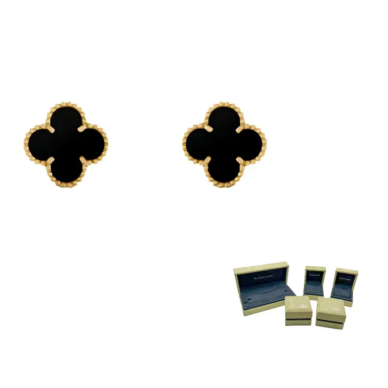 Agate Earrings Women's Stud Earrings Van Cleef & Arpels
Agate Earrings Women's Stud Earrings Van Cleef & Arpels
