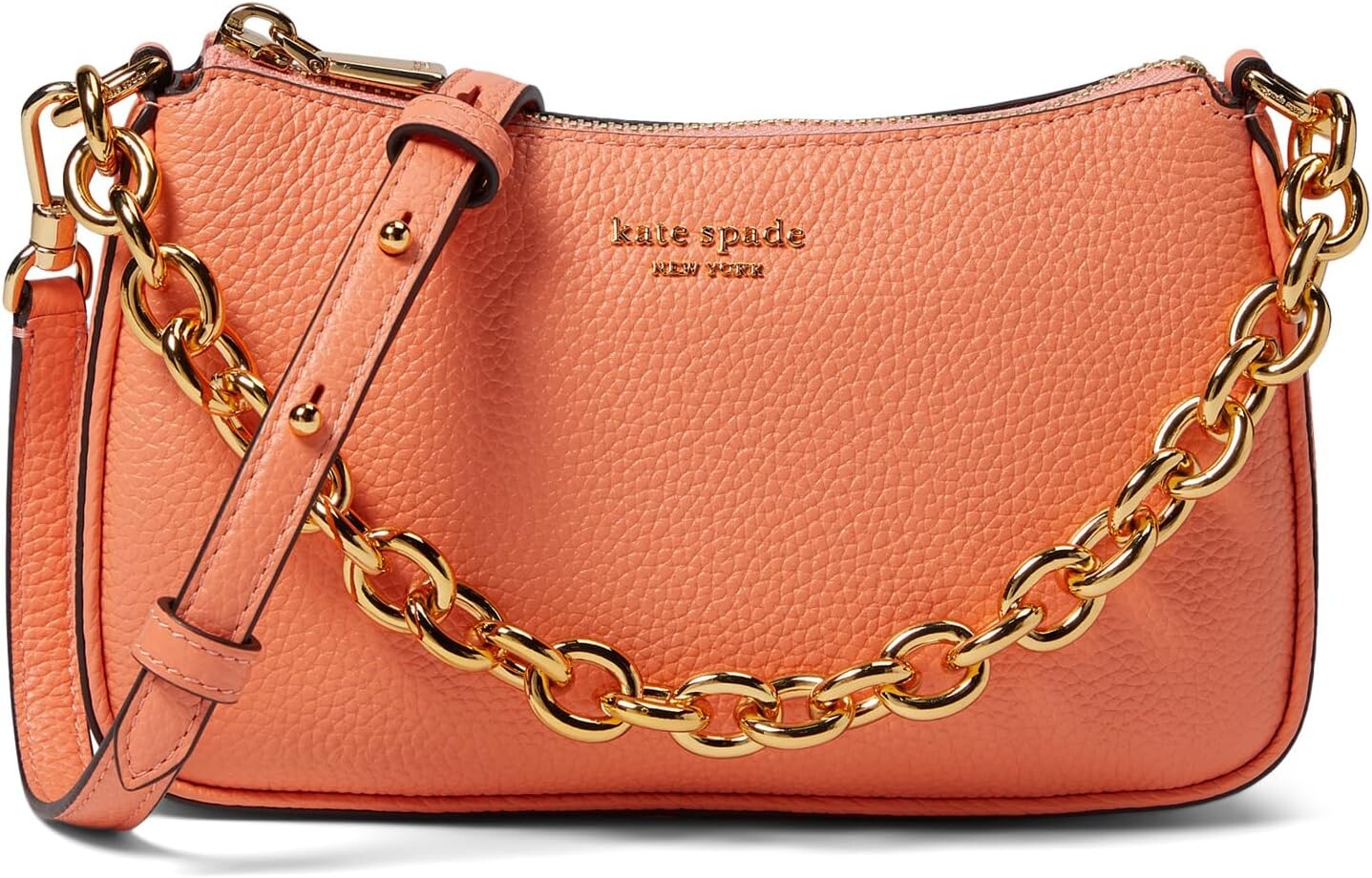 Сумка кросс-боди Kate Spade New York Jolie Pebbled Leather Small Convertible Crossbody, цвет Melon Ball
Сумка кросс-боди Kate Spade New York Jolie Pebbled Leather Small Convertible Crossbody, цвет Melon Ball