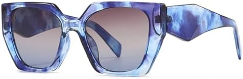 Ретро-солнцезащитные очки «кошачий глаз» с многоугольными линзами, разноцветные, для женщин, модные, с прозрачным градиентом, защита от УФ-излучения UV400, для мужчин MTZJH, Blue Tea Blue
Ретро-солнцезащитные очки «кошачий глаз» с многоугольными линзами, разноцветные, для женщин, модные, с прозрачным градиентом, защита от УФ-излучения UV400, для мужчин MTZJH, Blue Tea Blue