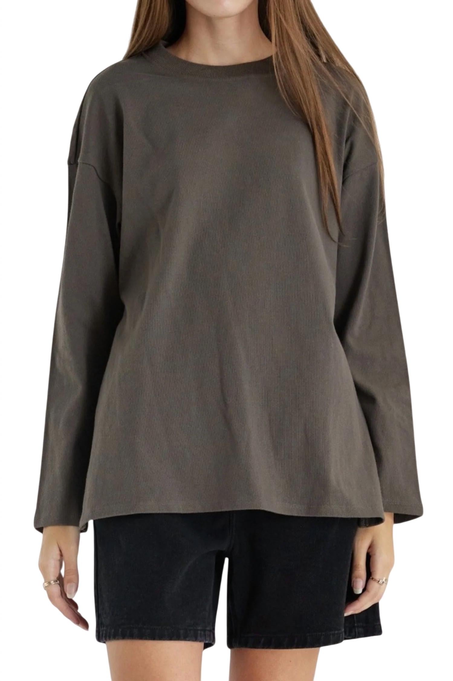 Футболка из хлопка с длинным рукавом, угольного цвета MOD REF, цвет charcoal
Футболка из хлопка с длинным рукавом, угольного цвета MOD REF, цвет charcoal