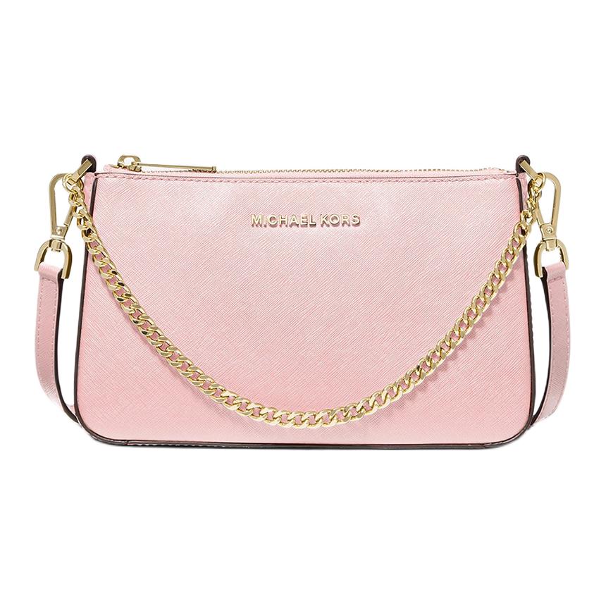 Сумка через плечо Jet Set из кожи коровы, средний размер, пудрово-розовый MICHAEL KORS
Сумка через плечо Jet Set из кожи коровы, средний размер, пудрово-розовый MICHAEL KORS