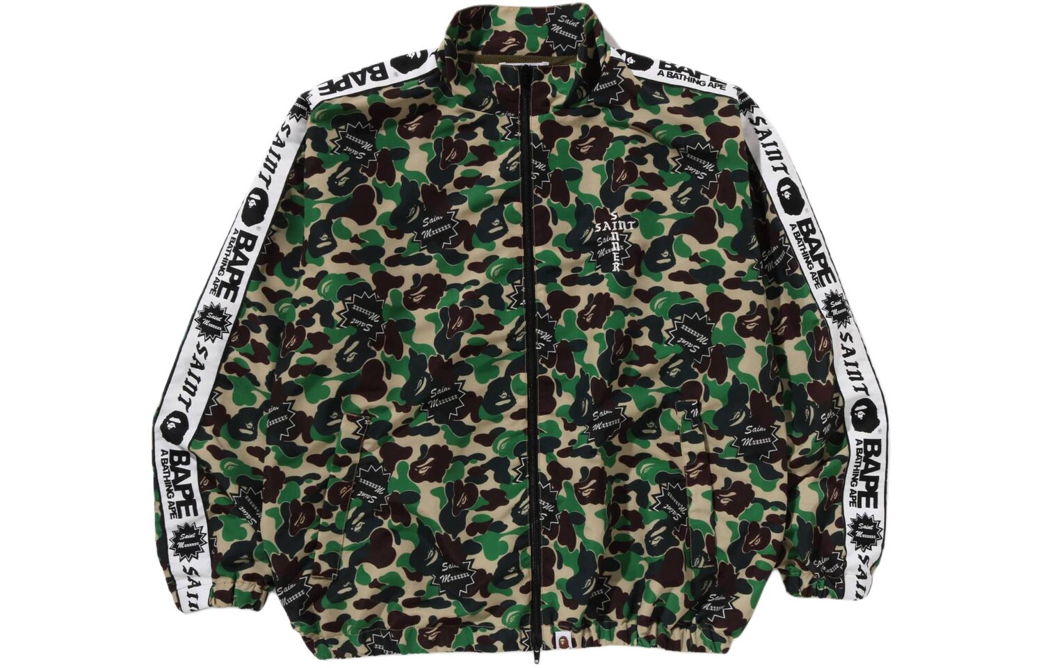 BAPE X SAINT Mxxxxxx Совместная серия куртка унисекс A Bathing Ape, зеленый
BAPE X SAINT Mxxxxxx Совместная серия куртка унисекс A Bathing Ape, зеленый