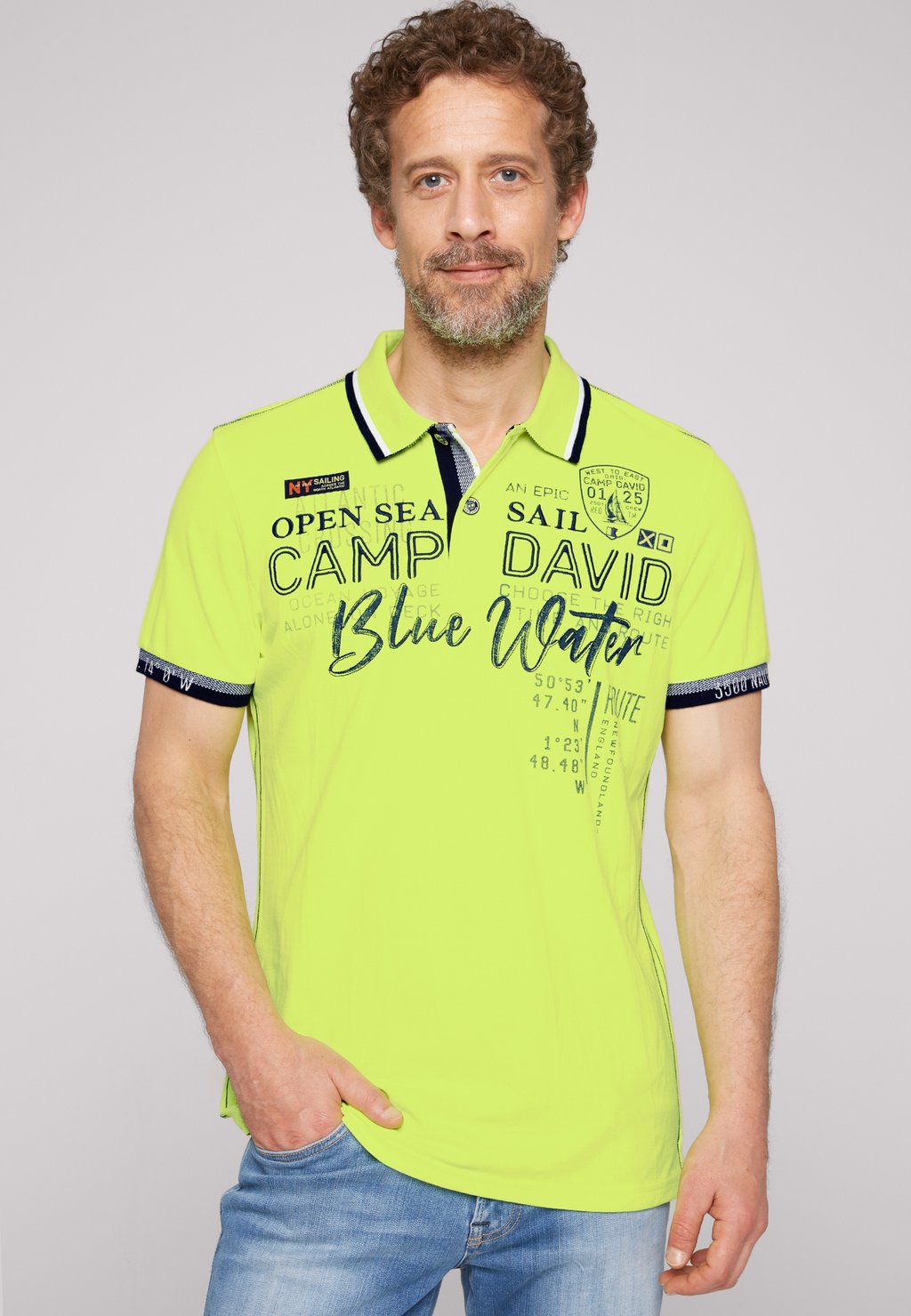 Рубашка поло PIKEE MIT LABEL APPLIKATIONEN Camp David, неоновый зеленый
Рубашка поло PIKEE MIT LABEL APPLIKATIONEN Camp David, неоновый зеленый