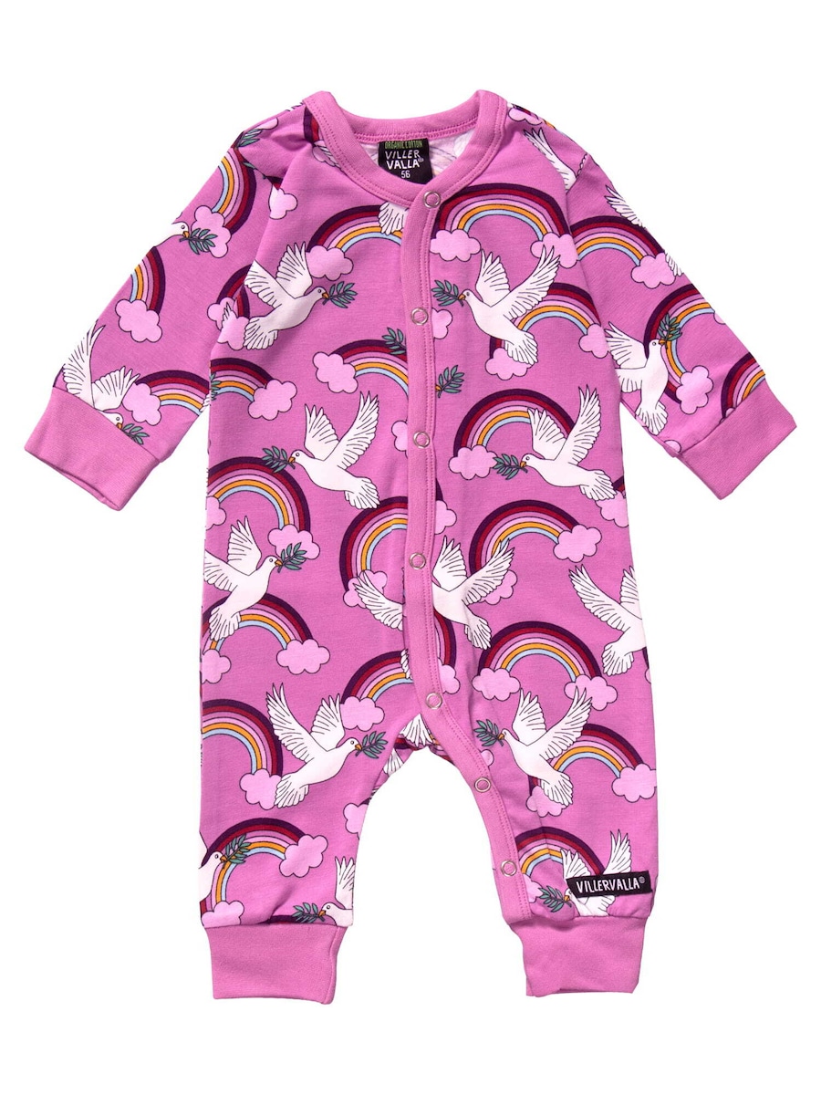 Комбинезон/боди Villervalla Peace, розовый
Комбинезон/боди Villervalla Peace, розовый