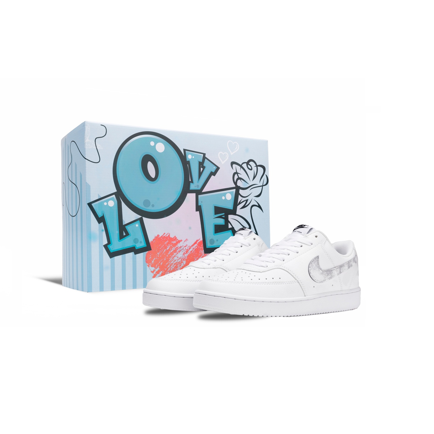 Nike Court Vision 1 Sunshine Bright устойчивые к истиранию низкие скейтборд кроссовки мужские gray white
Nike Court Vision 1 Sunshine Bright устойчивые к истиранию низкие скейтборд кроссовки мужские gray white