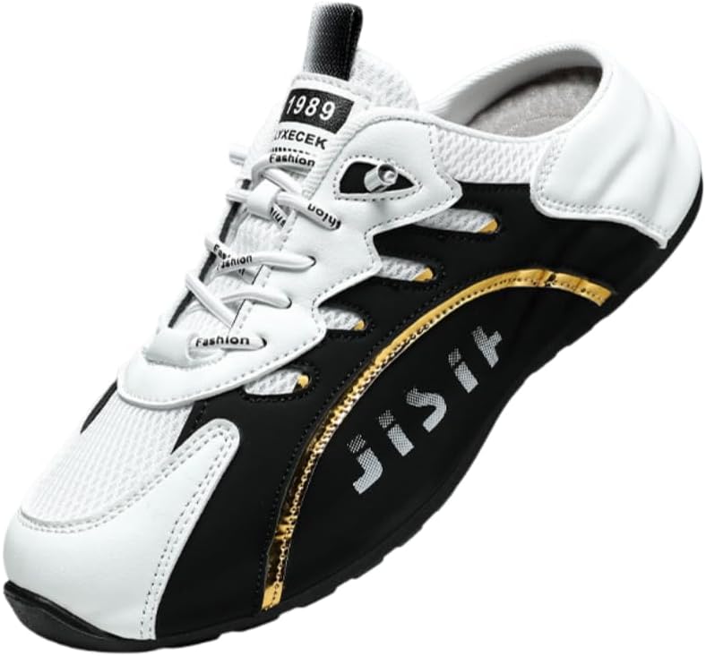 Мужские модные лоферы большого размера - дышащая сетчатая поверхность, полуподошва, повседневная обувь Spkfhd, черный
Мужские модные лоферы большого размера - дышащая сетчатая поверхность, полуподошва, повседневная обувь Spkfhd, черный