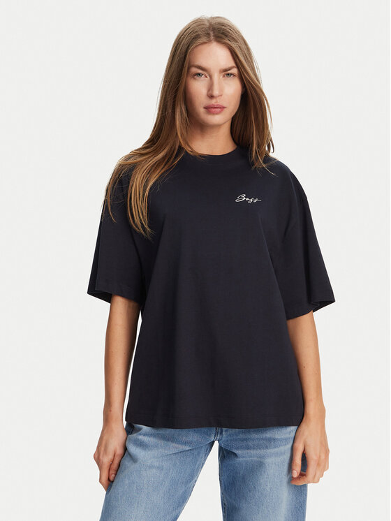 Футболка свободного кроя C_Eboyfriend_4 50540441 Boss, синий 
Футболка свободного кроя C_Eboyfriend_4 50540441 Boss, синий