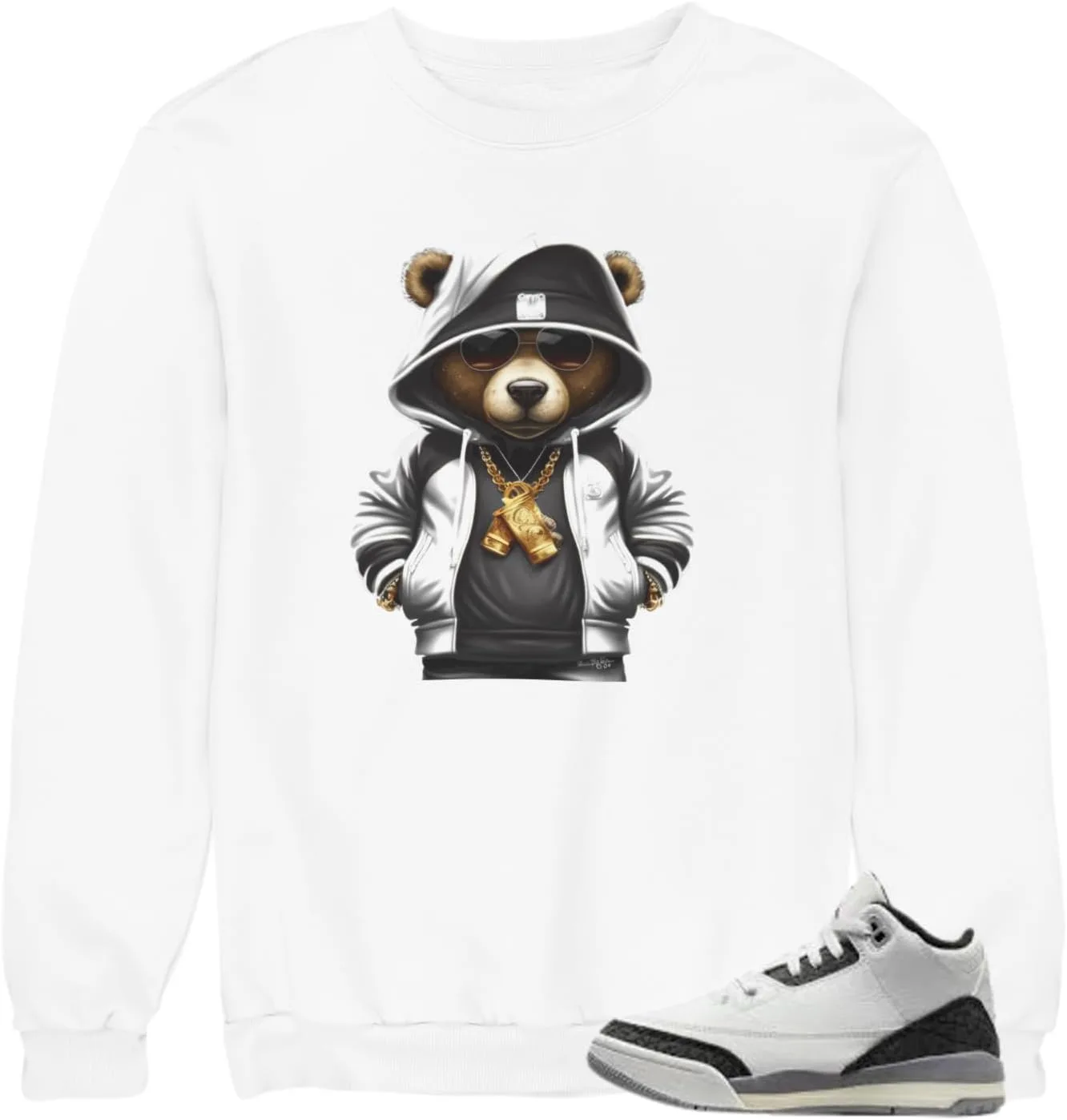 Толстовка Jordan 3 Retro Cement Grey мужская House Of Tees
Толстовка Jordan 3 Retro Cement Grey мужская House Of Tees