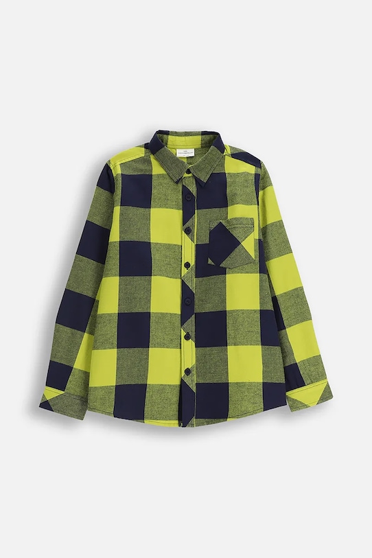 Детская хлопковая рубашка Coccodrillo, зеленый
Детская хлопковая рубашка Coccodrillo, зеленый