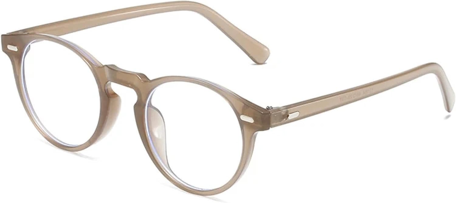 Солнцезащитные очки с защитой от УФ-излучения UV400 для женщин и мужчин | Маленькие круглые очки в стиле панк с прозрачными заклепками и градиентным покрытием | для занятий спортом на открытом воздухе DSVIGF, Jelly Tea Clear
Солнцезащитные очки с защитой от УФ-излучения UV400 для женщин и мужчин | Маленькие круглые очки в стиле панк с прозрачными заклепками и градиентным покрытием | для занятий спортом на открытом воздухе DSVIGF, Jelly Tea Clear