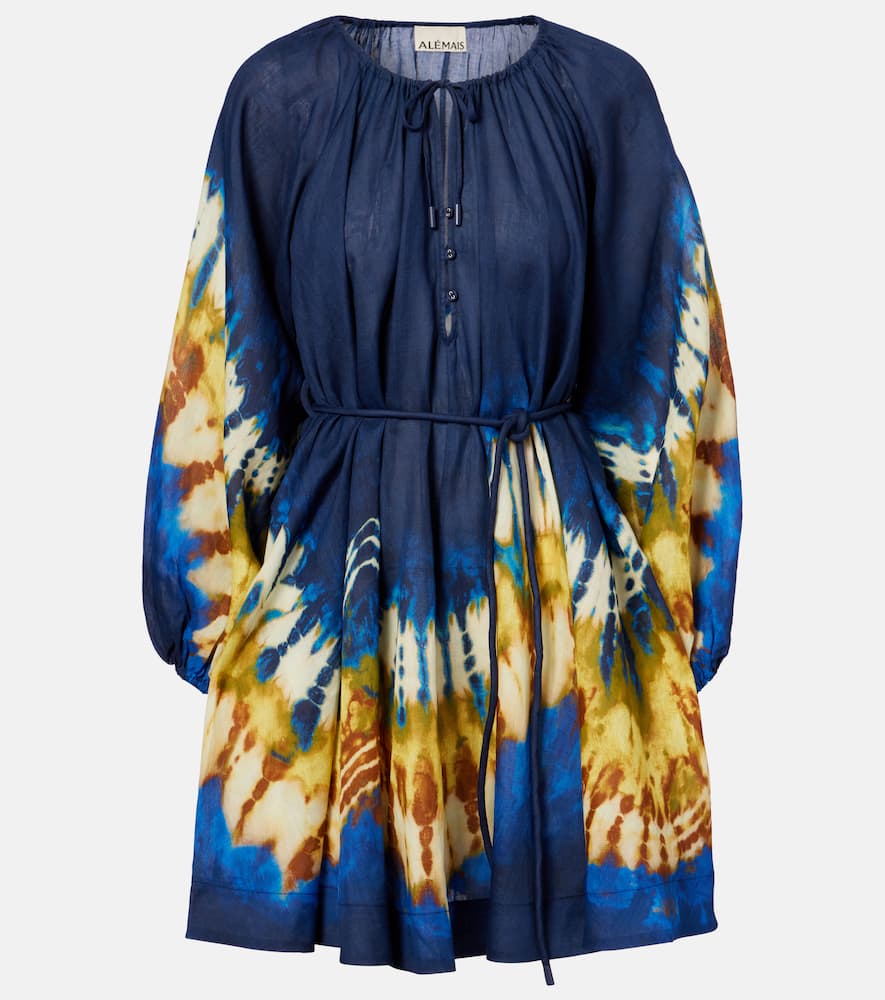 Платье-мини Martine из пестрой рами Alémais, Navy
Платье-мини Martine из пестрой рами Alémais, Navy