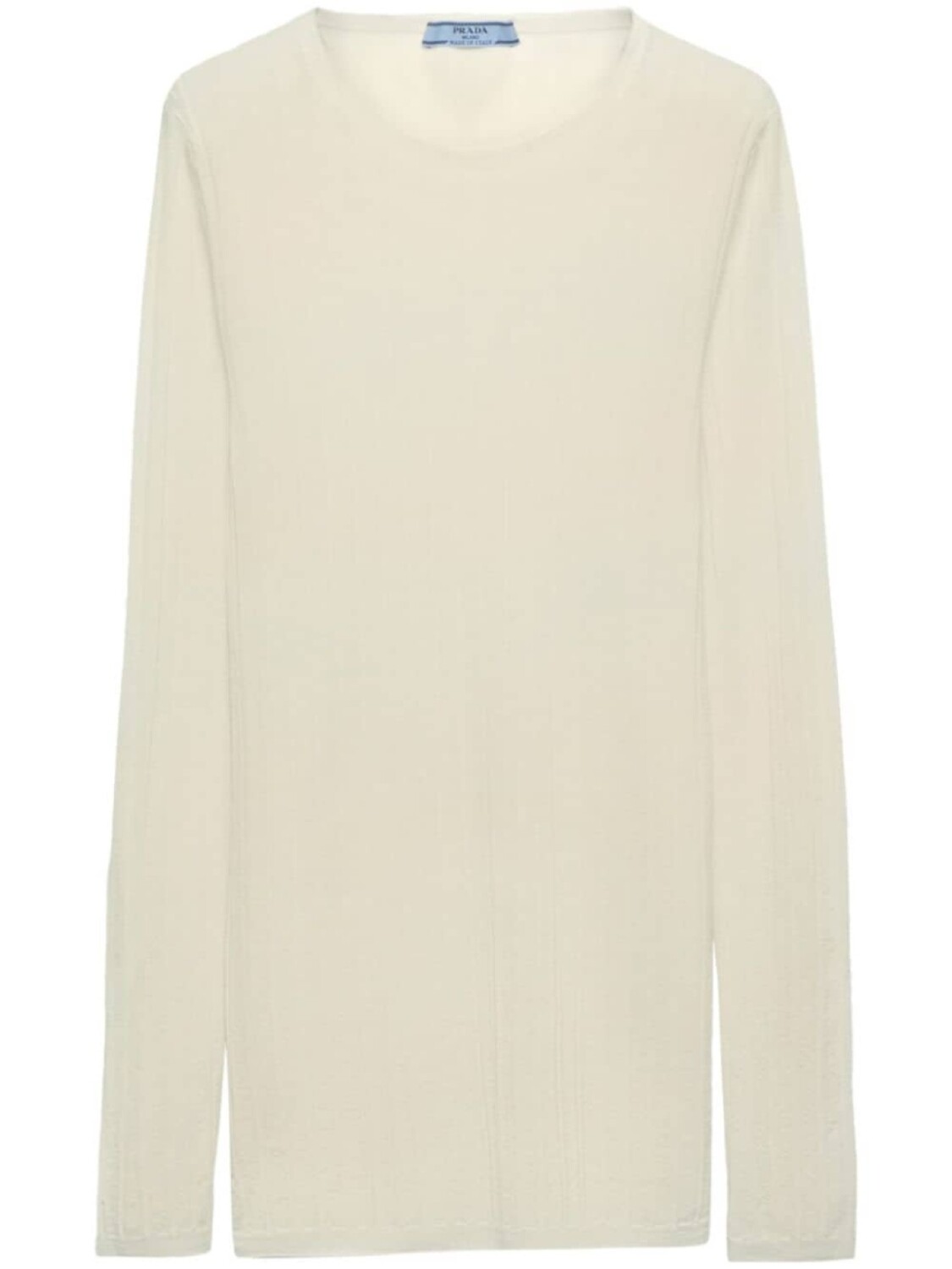 Prada свитер с круглым вырезом из кашемира и шелка, зеленый
Prada свитер с круглым вырезом из кашемира и шелка, зеленый